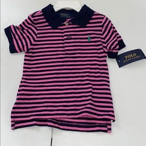 18M Ralph Lauren pink and navy
